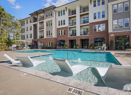 our apartments offer a swimming pool onsite