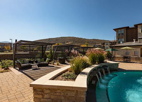 Resort Style Pool With Sun Deck