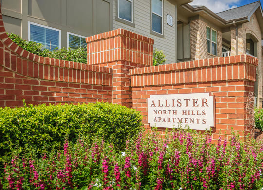 Apartment Complex Sign