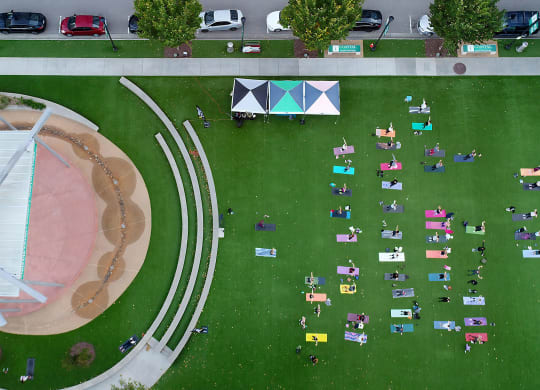 Community Outdoor Yoga