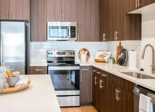 Kitchens Featuring Stainless Steel Appliances