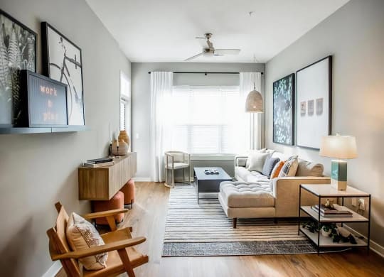 Spacious Living Rooms with Large Windows