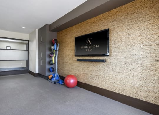 Fitness Center Featuring Dedicated Spin Yoga Studios