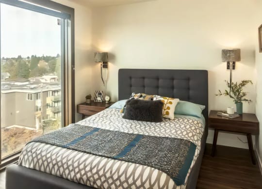 Ballard Lofts Apartment Amenities Expansive Floor to Ceiling Windows