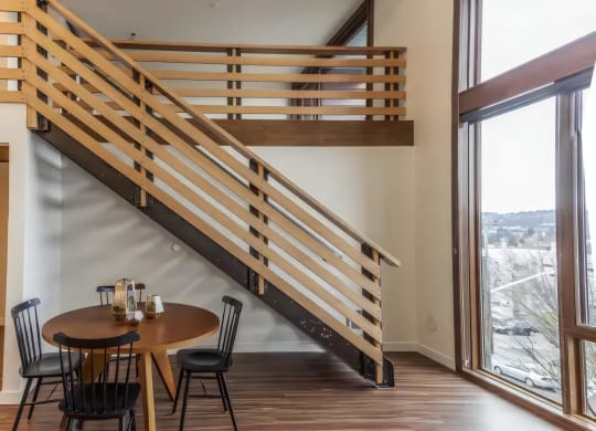 Ballard Lofts Apartment Amenities Loft Units with Stunning Wood Features