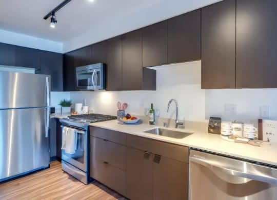 Ballard Lofts Apartment Amenities Stainless Appliances Including Gas Ranges in Select Apartments