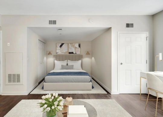Studio Style Apartments with Dedicated Bedroom Space