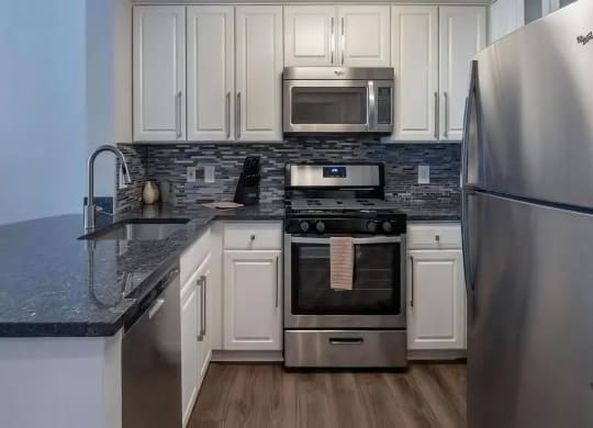 Kitchen with Stainless Steel Appliances