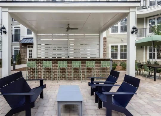 Broadstone Upper Westside Community Lounge Resident Lounge with WiFi TV Fireplace & Seating