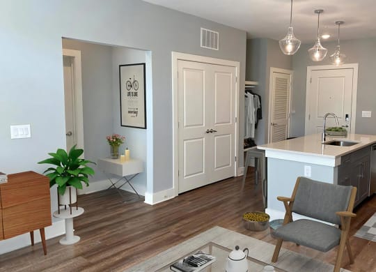 Oversized Walk In Closets in Kitchen