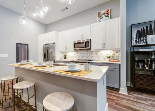Modern Kitchens with Slab Front Cabinets