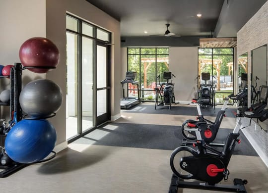 24 Hour Fitness Center with Spin Areas