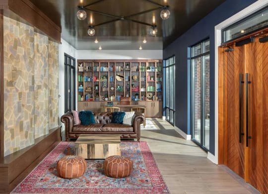 Modern Welcome Lobby with Gathering Spaces