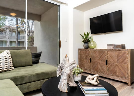 Living Room with Access to Balcony