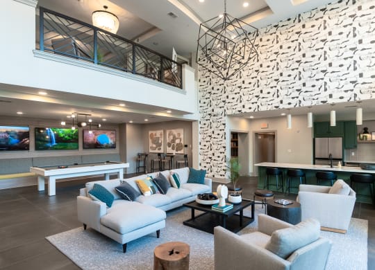 Sports Lounge with Billiards and Multi-Media Center