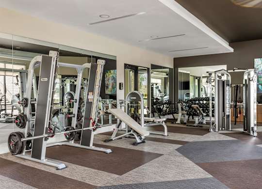 Gateway Arvada Ridge Strength Training Gym with Free Weights and Benches