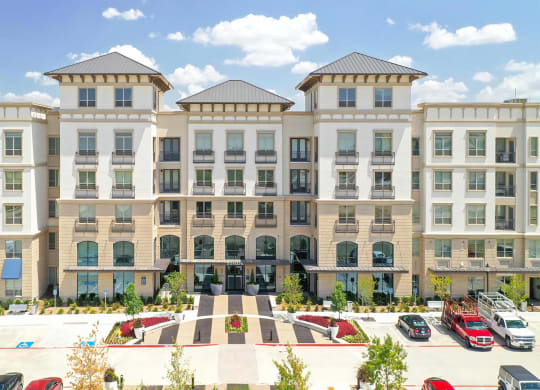Elegant Exterior View of Domain at The Gate with On-Site Resident Surface Lot Parking
