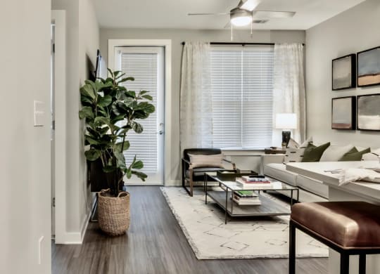 Living Spaces with Wood Inspired Flooring