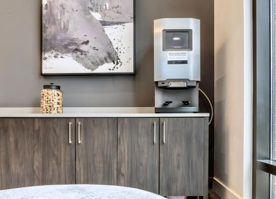 Lobby with Coffee Machine