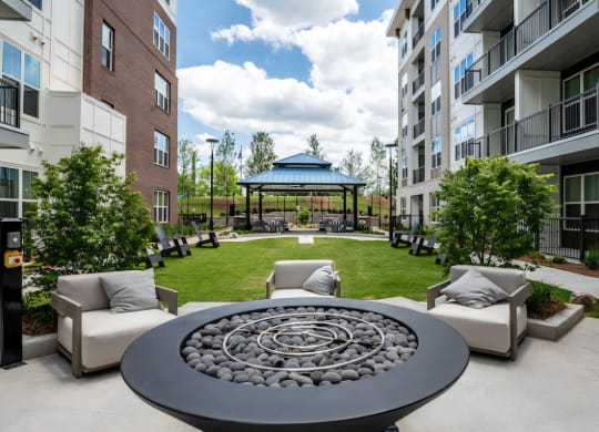 Courtyard with Firepit