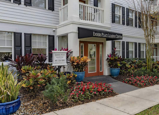 Leasing Office Entrance
