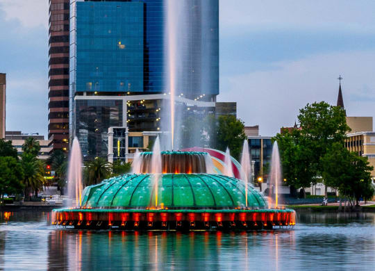 Lake Eola in Orlando