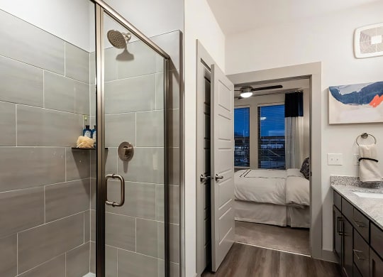 Glass Walk In Shower