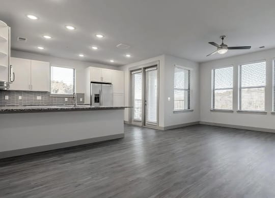 Spacious Open Layout with Natural Light and Kitchen Island