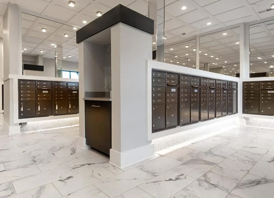 Onsite Package Receiving and Mail Room