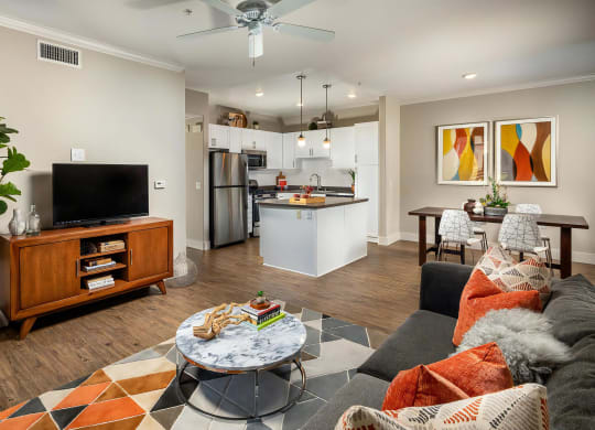 Modern Open Plan Concept for Living and Dining