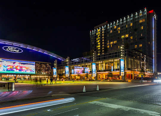 Exciting Nightlife and Entertainment Nearby at Ford Center Near Domain at The Gate