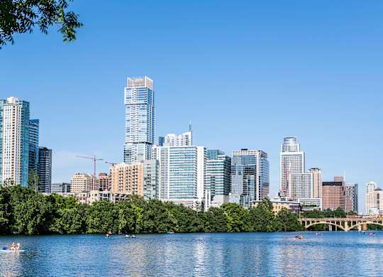 Lady Bird Lake in Austin, TX