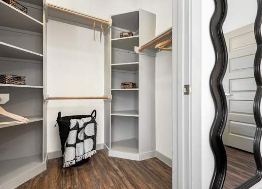 Large Closet with Built-Ins and Plenty Of Storage