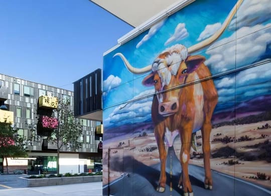 Mural Outside Entrance