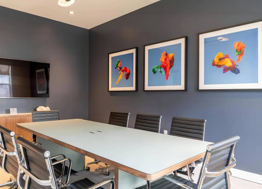 Conference Room with TV