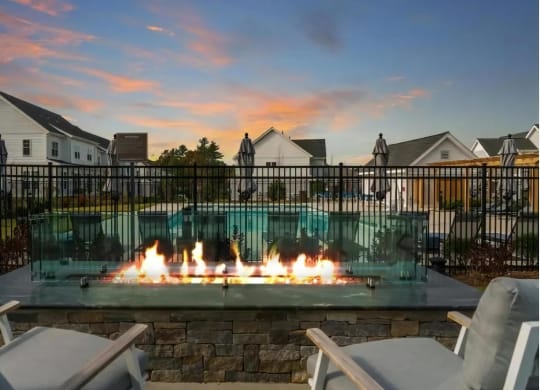 Relaxed Seating with Fire Pits
