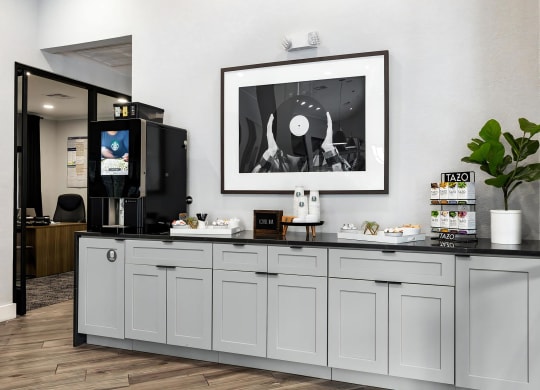 Mesa Verde Coffee Leasing Center with Coffee Machine and Tea Station