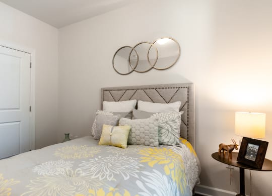 Bedroom with Decorative Interior Trim