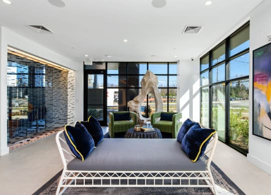 Relaxed Seating with Large Windows