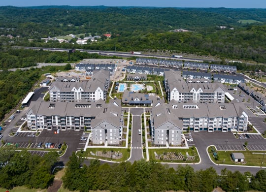 Aerial view of Harpeth Heights
