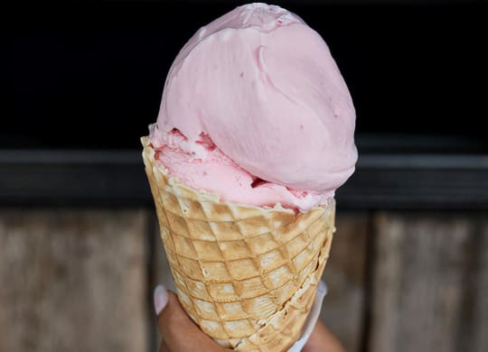Enjoy giant servings of tasty ice cream near Novel Cary