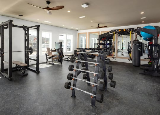 Fitness Studio with State-of-the-Art Cardio & Strength Training Machines