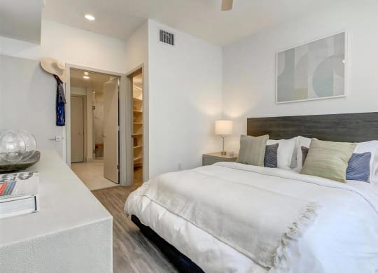 Oversized Bedroom With Large Walk In Closet