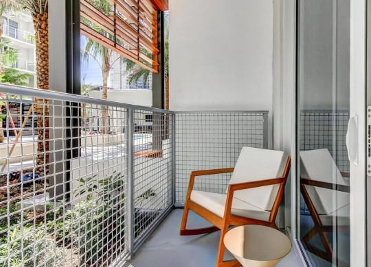 Private Patio With Units
