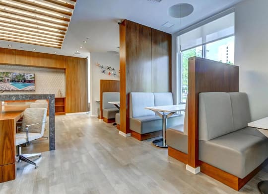 Varied Seating In Community Lounge