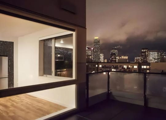 Views of the City Skyline in Select Apartments