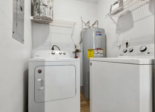 Full Size Washers and Dryers in Each Unit