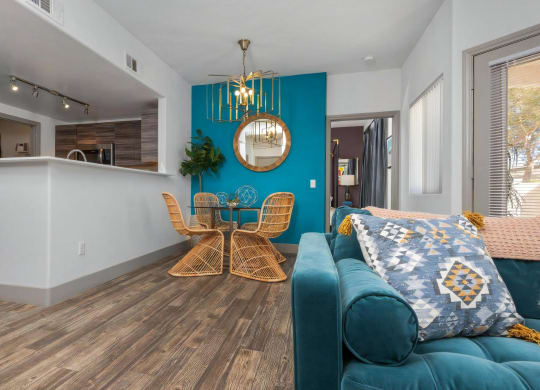 Modern Open Plan Concept for with Ceiling Fans