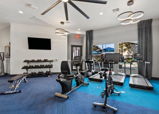 Fitness Studio with State of the Art Cardio