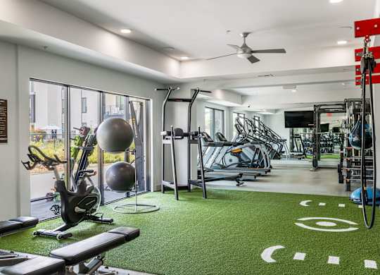 Rhythm State-of-the-art Fitness Center with Free Weights and Cardio Machines